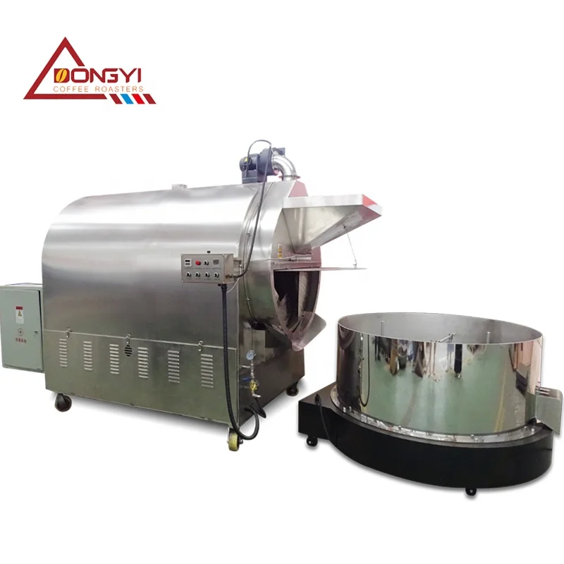 Dongyi Industry Professional 10kg/12kg/15kg Probat  Roasting Machines Coffee Bean Roaster with protect cover Commercial