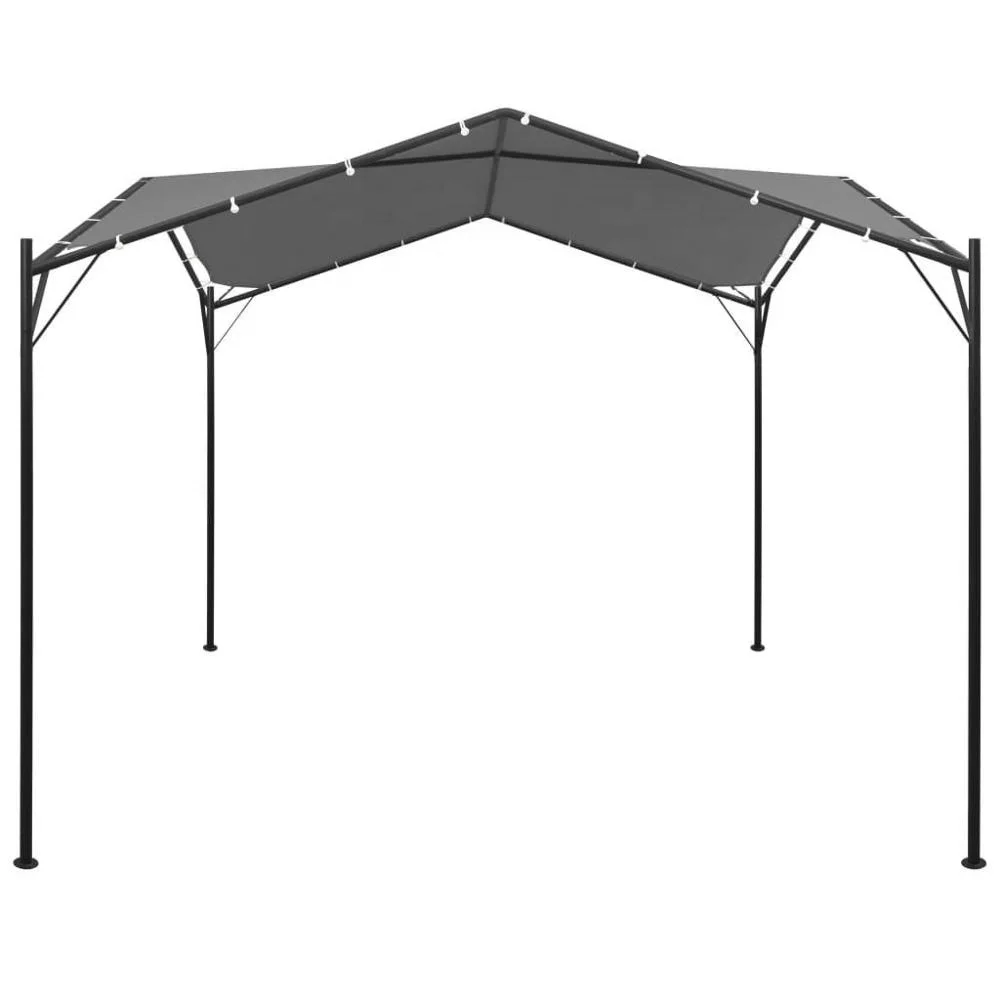Morden 4x4m Steel Frame Weather Resistant Butterfly Garden Canopy Gazebo for Patio Sun Shade