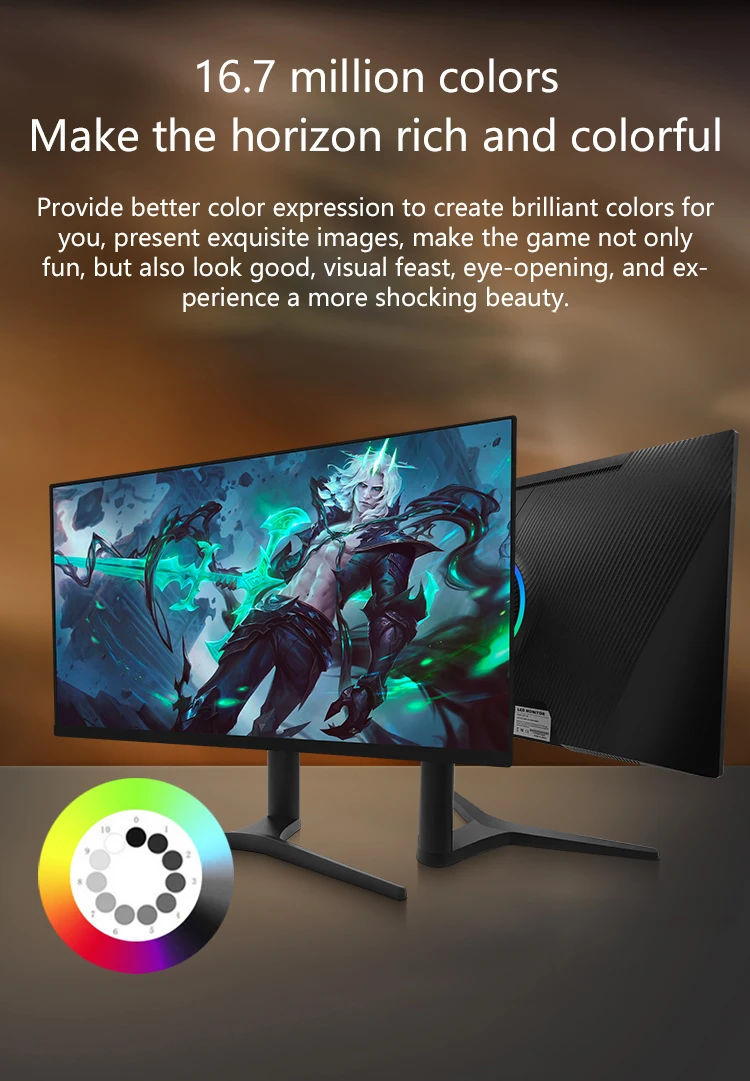 Wholesale 27 Inch Lcd Monitor Office Desktop Computer Monitor For Pc