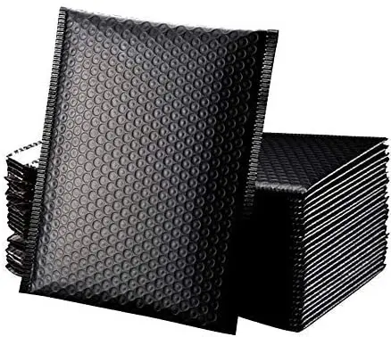 
480pcs Black Bubble Poly Mailer Padded Envelopes 15*20cm Matte Black Bubble Mailer 121usd with Shipping Cost 
