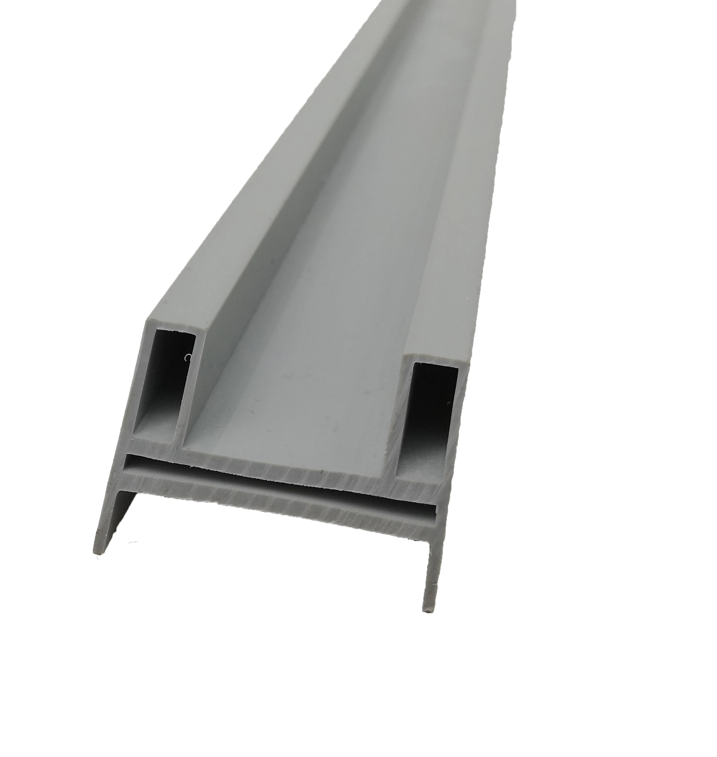 China custom oem plastic ABS PVC extrusion and co-extrusion profiles U/H/C shape extruded products service manufacturer