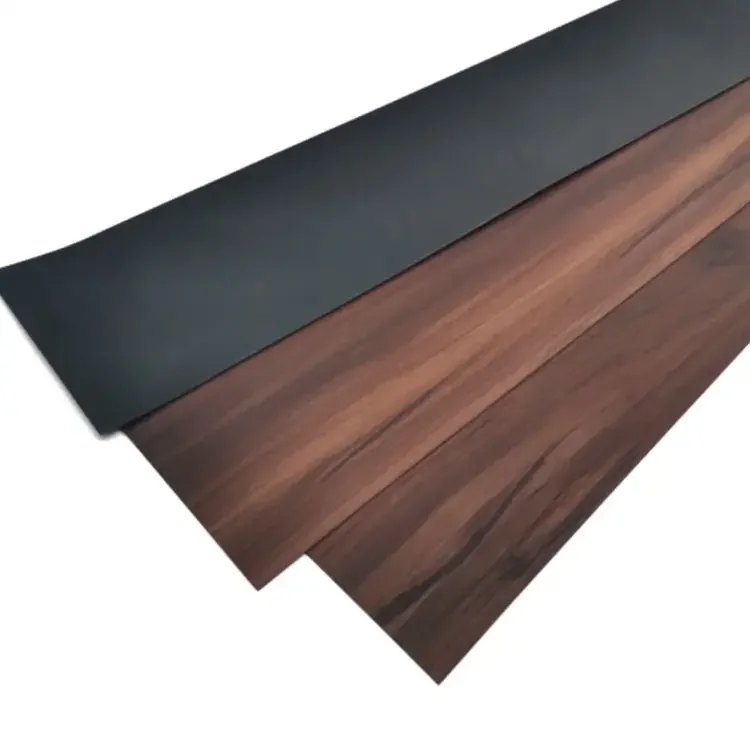 Waterproof 2mm 3mm 4mm 5mm 6mm PVC Glue Down Dry Back Self Adhesive Click LVP Plank Luxury Vinyl Tiles LVT Flooring