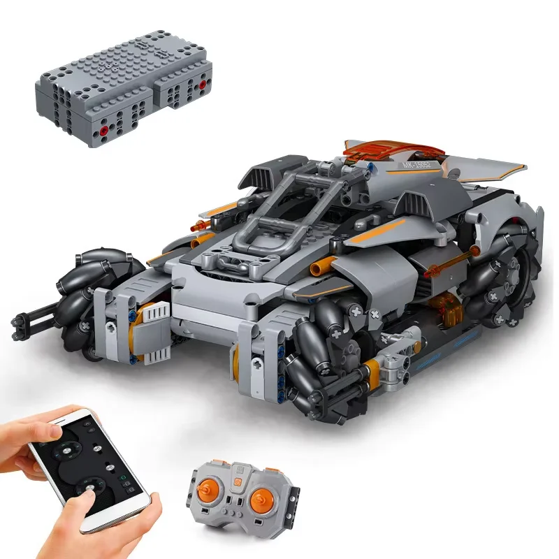 Yuxing Mould King 15052 Technology Machinery Desert Storm Remote Control Car Toy Building Block Rc Car Kid Interesting Gift