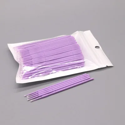Micro Brush Eyelash Custom Extensions High Quality Low Price Cotton Swab Micro Brush For Eyelash Extension