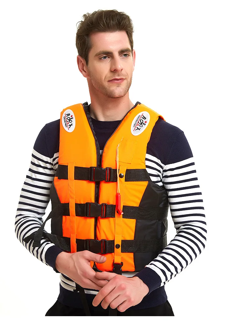 Boat fishing rafting thicken life-saving vest foam adult swimming life vest jackets watersports adults