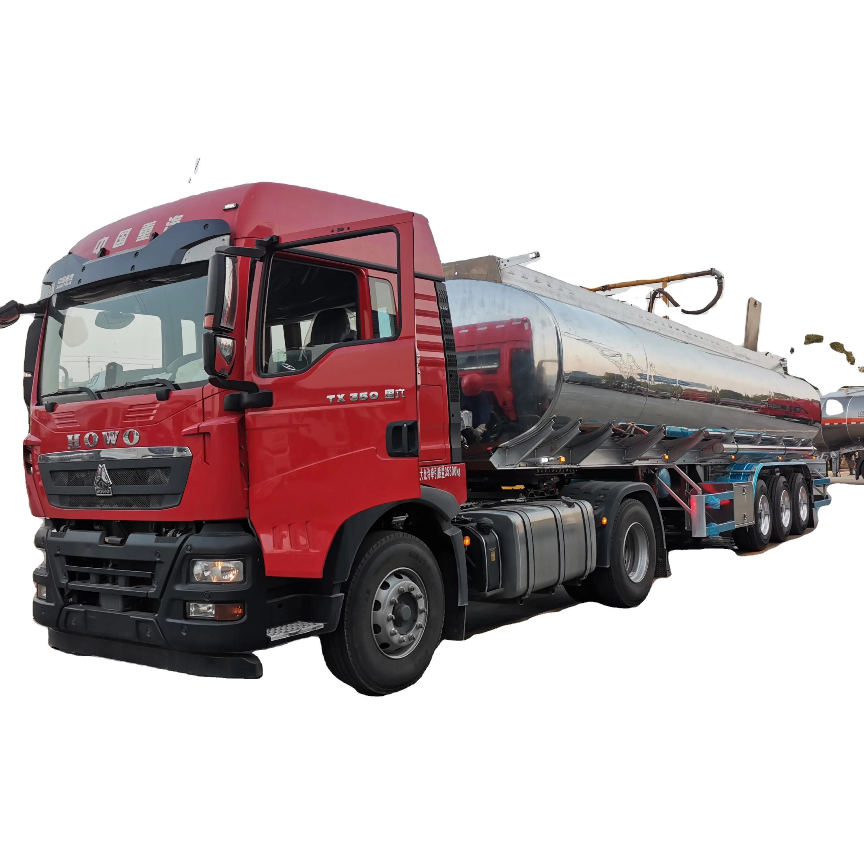 Лидер продаж 3-х осевой 50000 литровый полуприцеп из нержавеющей стали танкер топливный бак