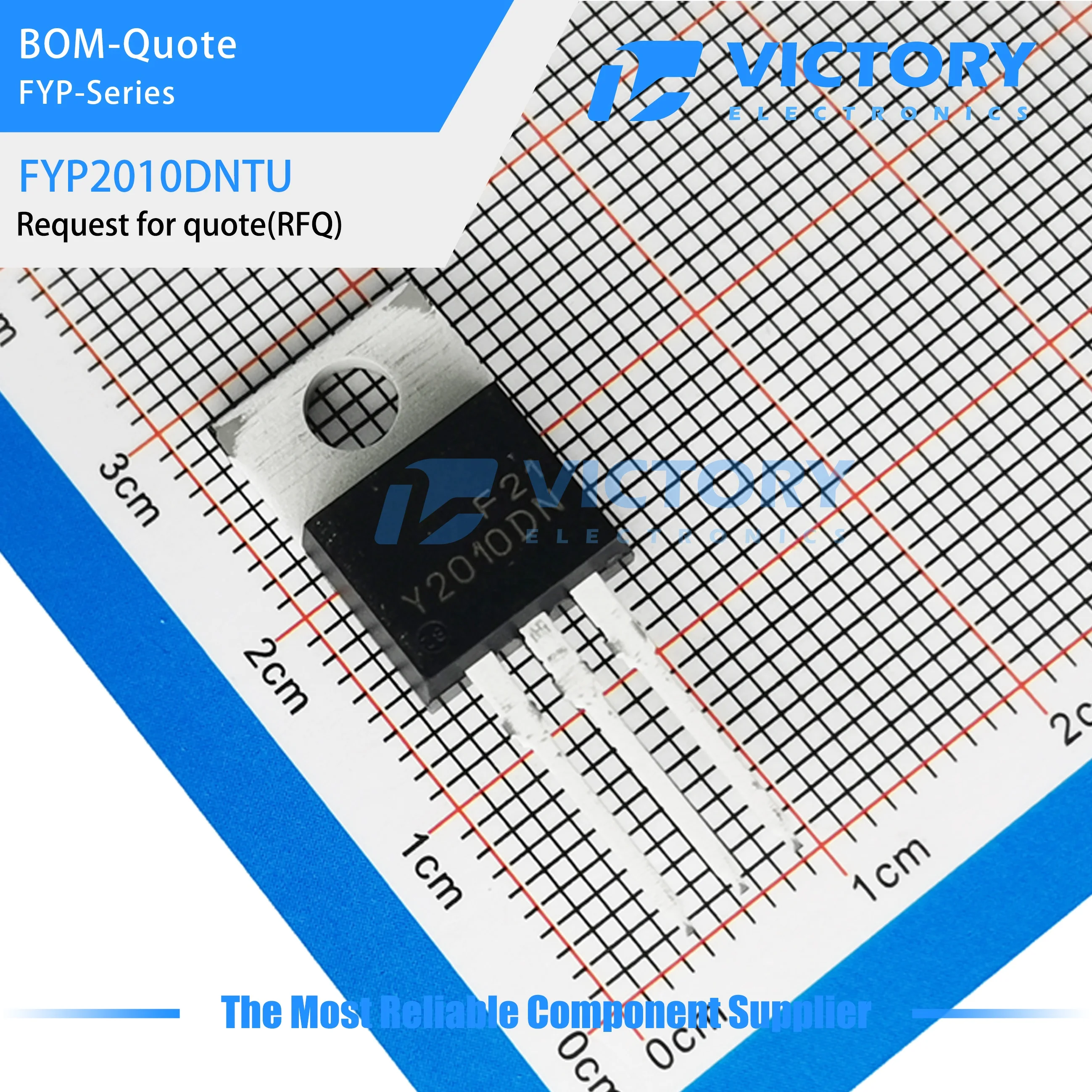 New & Original FYP2010DNTU in stock FYP2010D TO220 DIODE FYP2010DN SCHOTTKY IC chips | wholesale price | Service of BOM Quoted