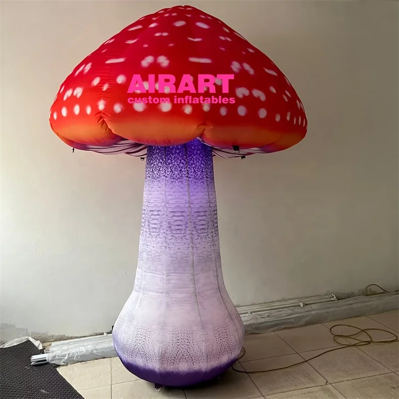 Factory price outside park decorating inflatable mushrooms balloon with high quality