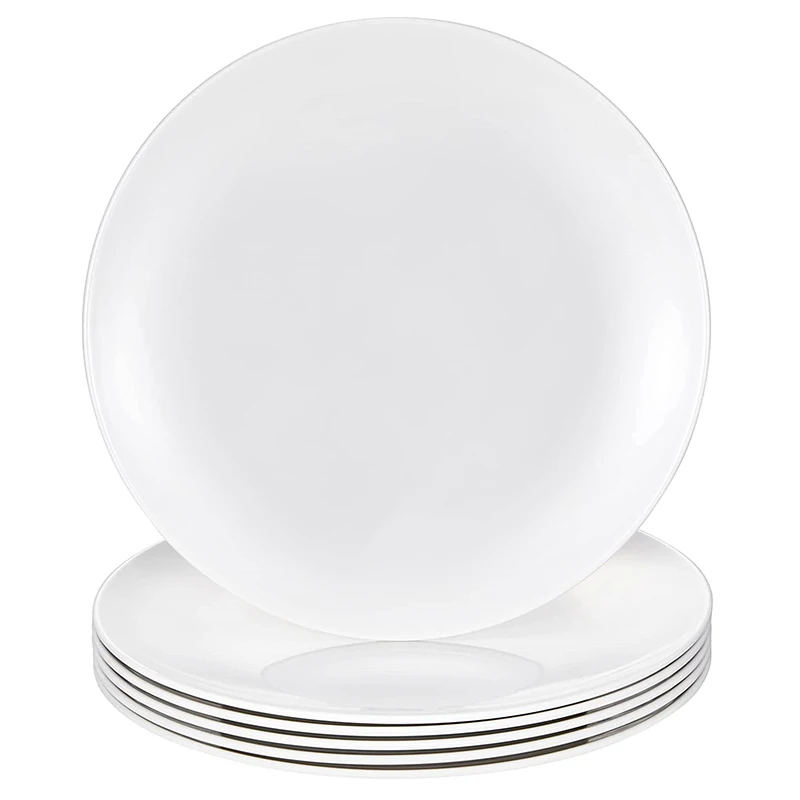 Wholesale high quality decoration melamine dinner dishes wedding charger plates