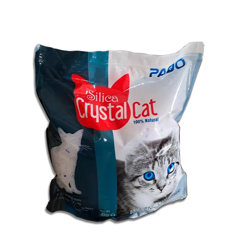 Drop Shipping Large Dust-free Crystal Cat Litter Deodorant Adsorption Silicone
