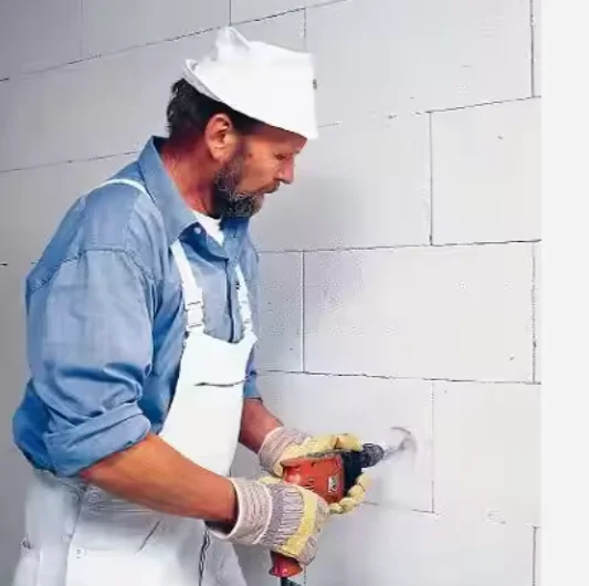 Непроницаемый стеновой блок AAC для школы по низкой цене