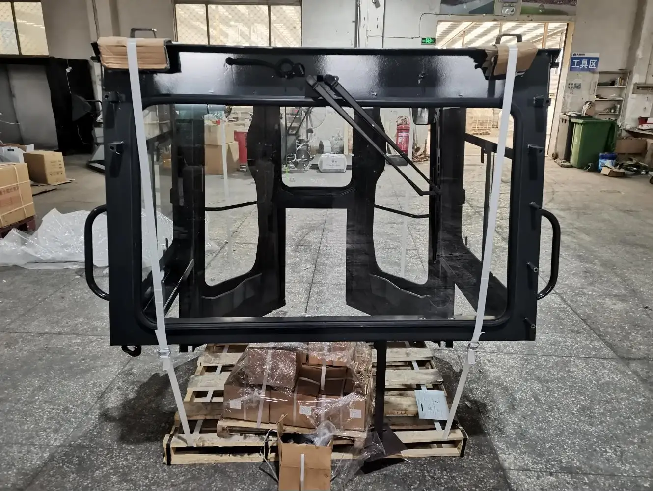 D2211-04320 cabbing machine frame cab assy for Shantui bulldozer engine SD32 SD16 SD22 cabin