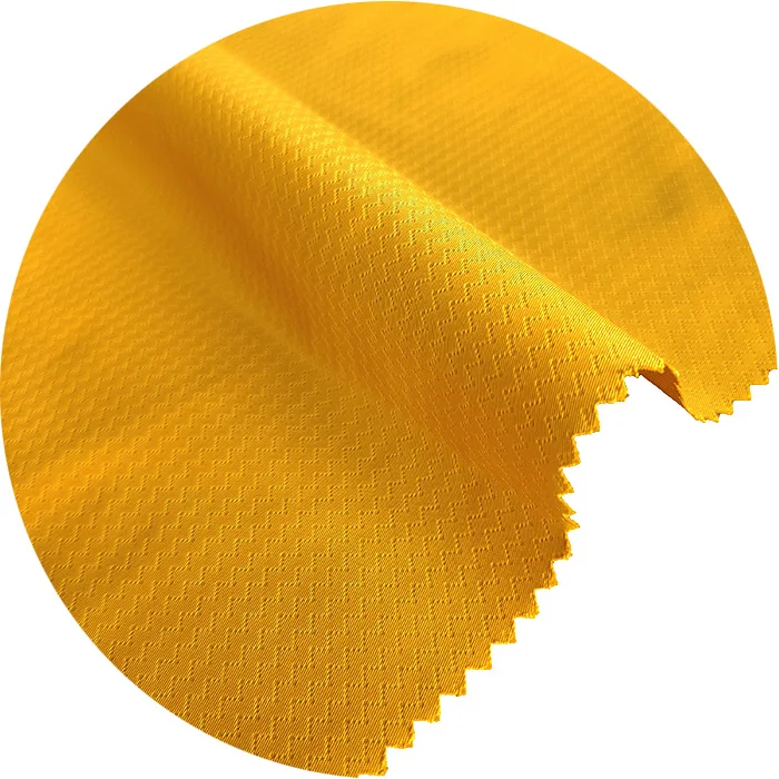 Ocean Plastic Recycled Polyester Fabric GRS Standard Shape Memory Fabric Embossed Used For High-end Jacket