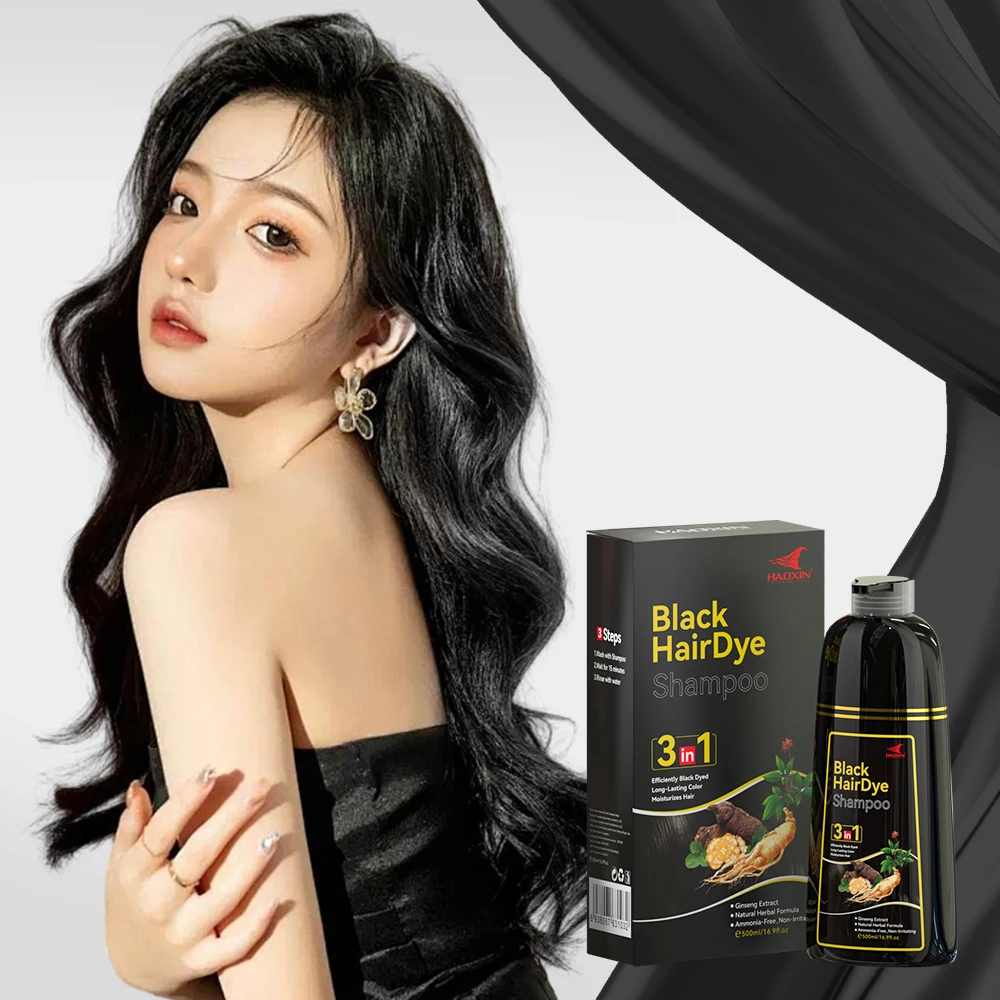HAOXIN Factory Darkening Shampoo Bar herbal Hair Darkening Shampoo Bar natural Hair Darkening Shampoo