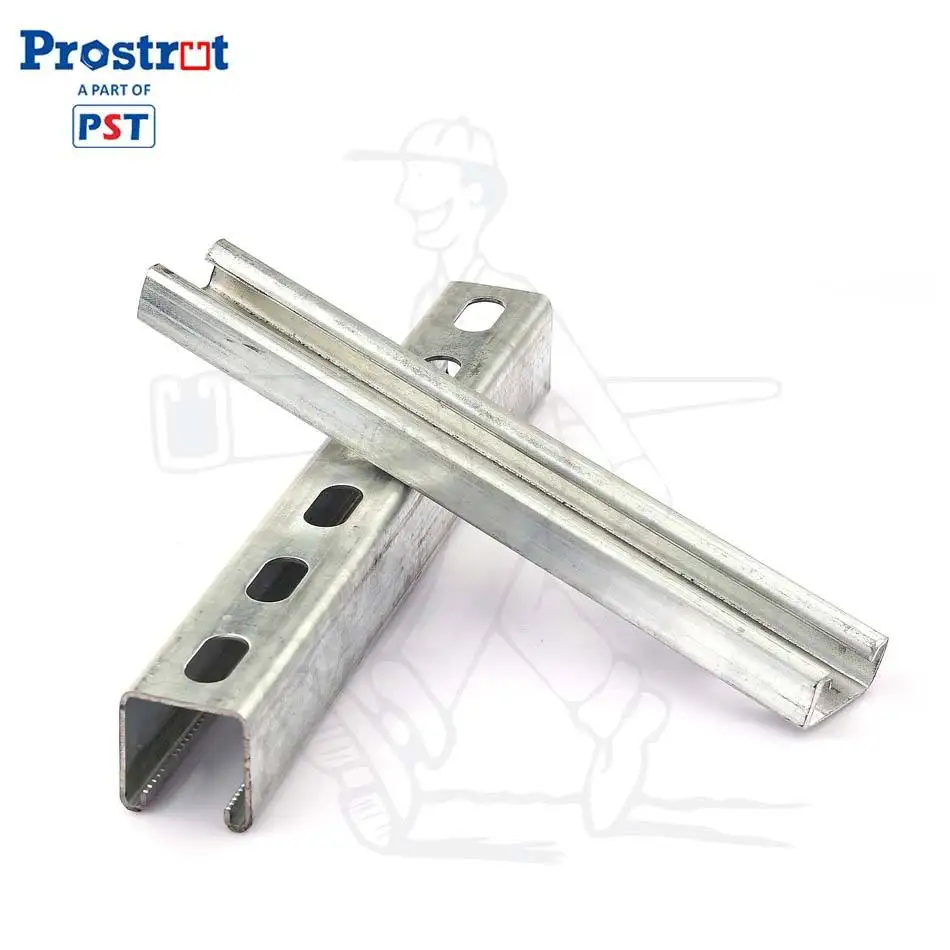 Горячеоцинкованная стальная распорка Unistrut
