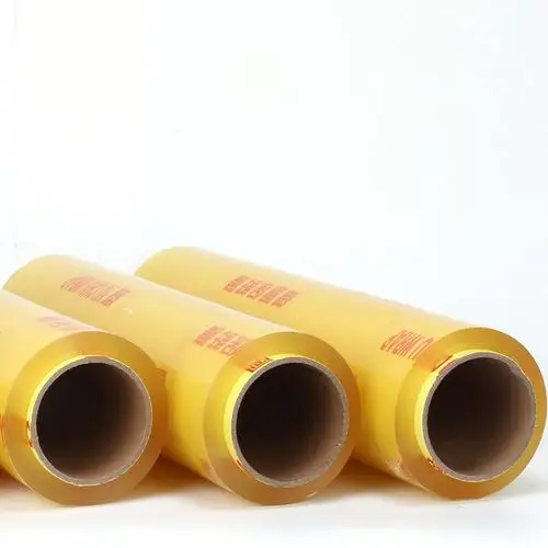 Packaging Food Transparent Soft PVC Plastic Wrap Stretch Cling Film Roll