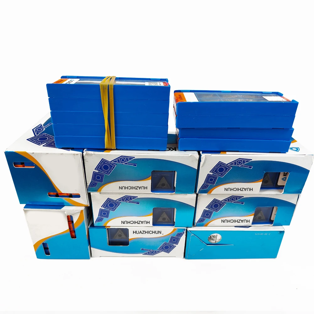 HUAZHICHUN DNMG 110408-HS PC9030  Carbide Inserts Turning Inserts Tools