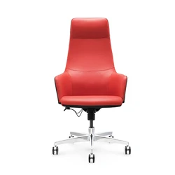 Foshan Luxury Ergonomic Swivel Manager Executive Leather Office Chairs