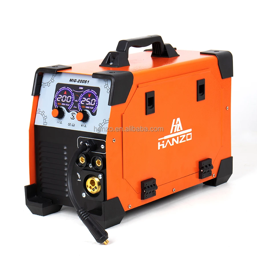 Inverter soldadura welders 220v 200 amp igbt mig welding machine  mma tig wig welder