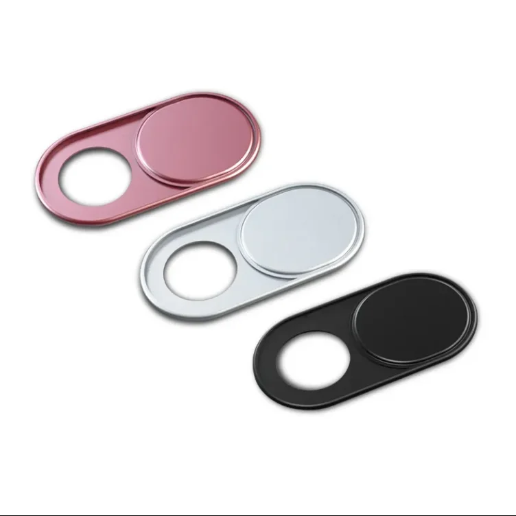 Wholesale 3 in 1 Package Metal Magnet Web Camera Cover Laptop Phone Camera Privacy Blocker Webcam Cover Sticker
