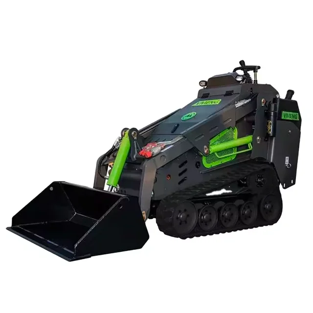 Hot Selling 4 Wheel Mini Loader Front End Loader Mini Articulated Wheel Loader
