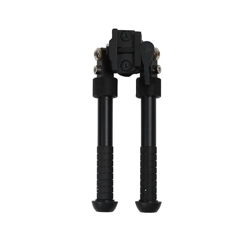 Tilt 360 Degree Rotation V8 Bipod Retractable Tactical Elastic Bipod