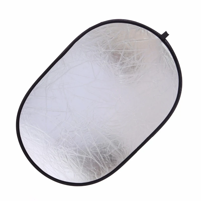 2 in 1 Photography oval reflector Studio Multi Disc Photo Collapsible Light Reflector customized