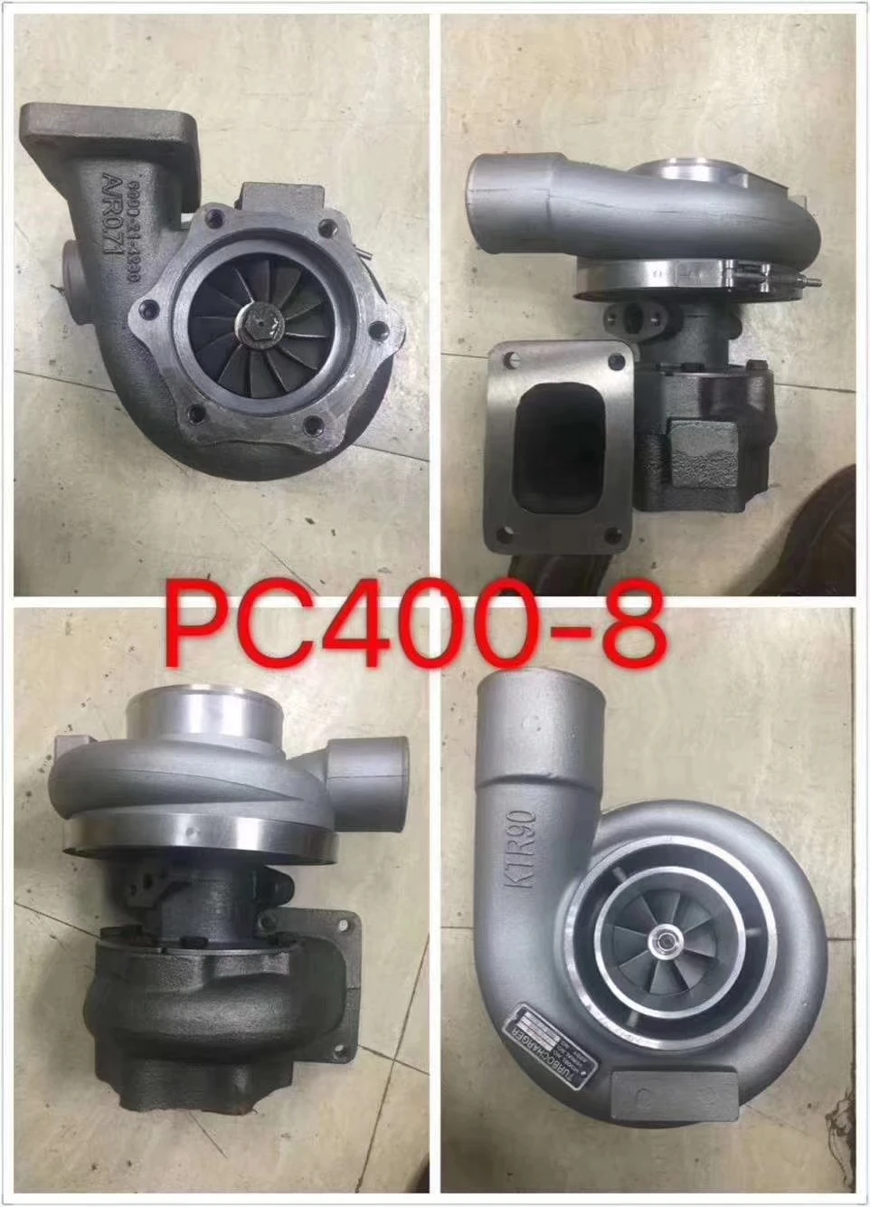 Заводская цена оригинальный Турбокомпрессор 6D140 6505-52-5410