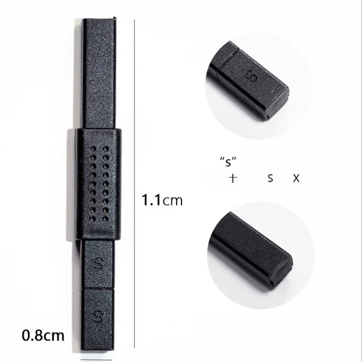 
Pop Double Head Glow Shiny 3D Cat Eyes UV Gel Nail Polish Magnet Stick Manicure Strong Multifunctional Magnetic Cat Eye Nail Art 