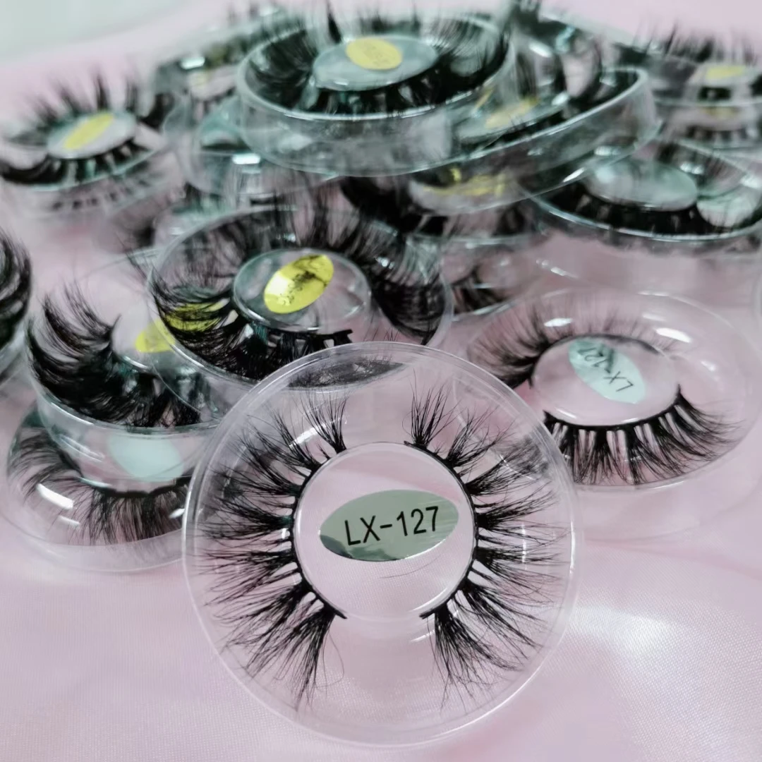 wholesale 3d strip lashes Demi Wispies Human Hair False Eyelashes silk synthetic eyelashes too