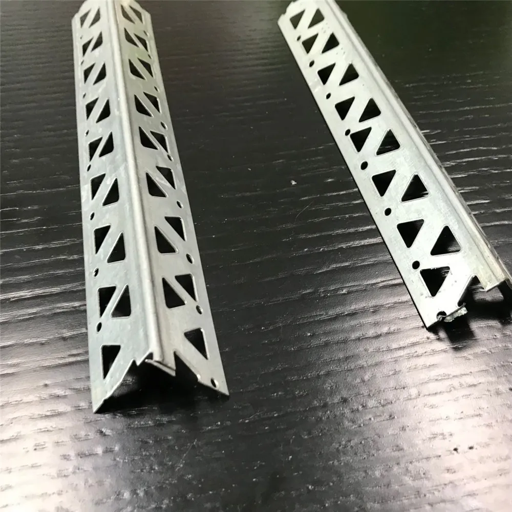 Building material galvanized perforated steel sheet ceiling partition stucco metal drywall angle bead corner bead for plastering