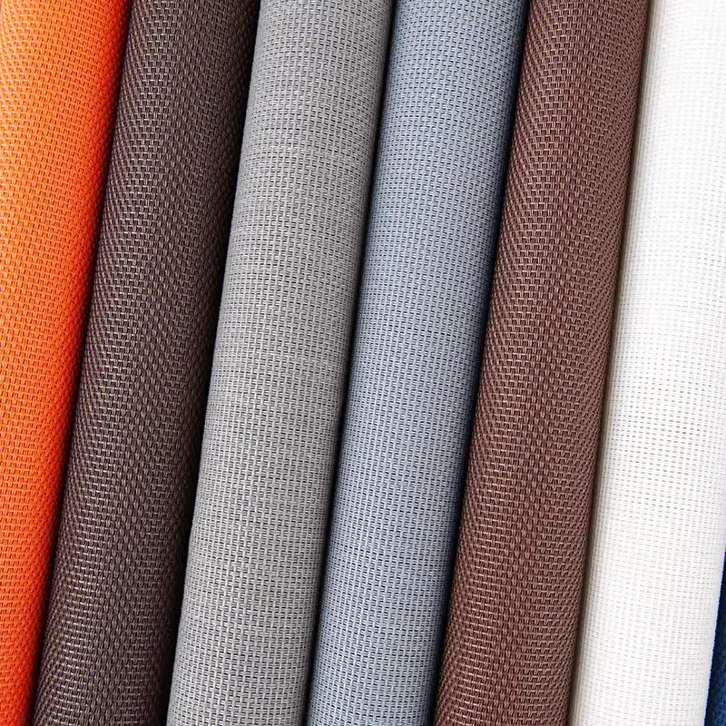 Striped Pvc mesh fabric for Cushion