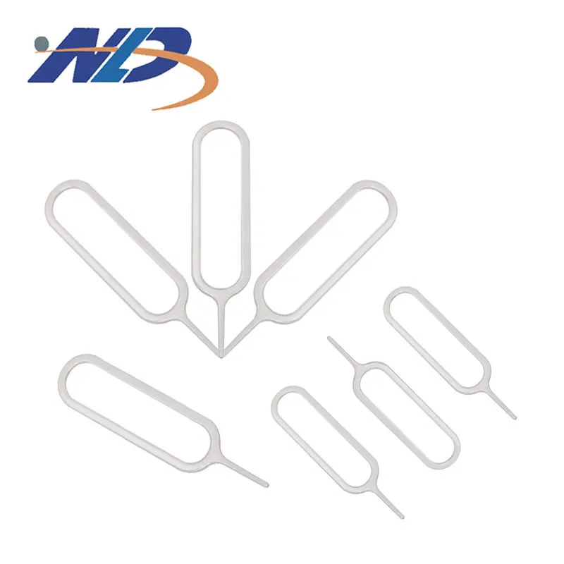 Custom key needle silver nickel plated Sim card ejector pin