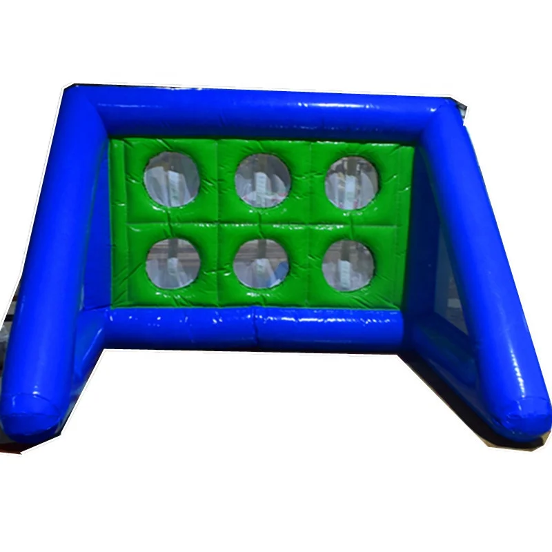 2024 kids light weight portable shooting  inflatable football gate for sale