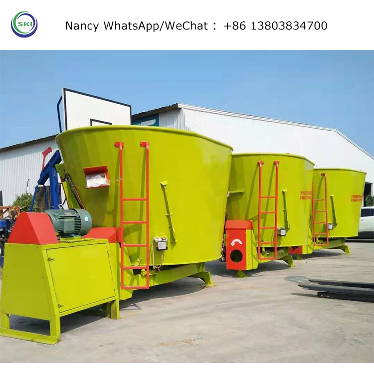 Poultry Cows Sheep Cattle TMR Feed Mixer Wagon Feed Mixing Machine Livestock Feed Mixer Machine Cattle