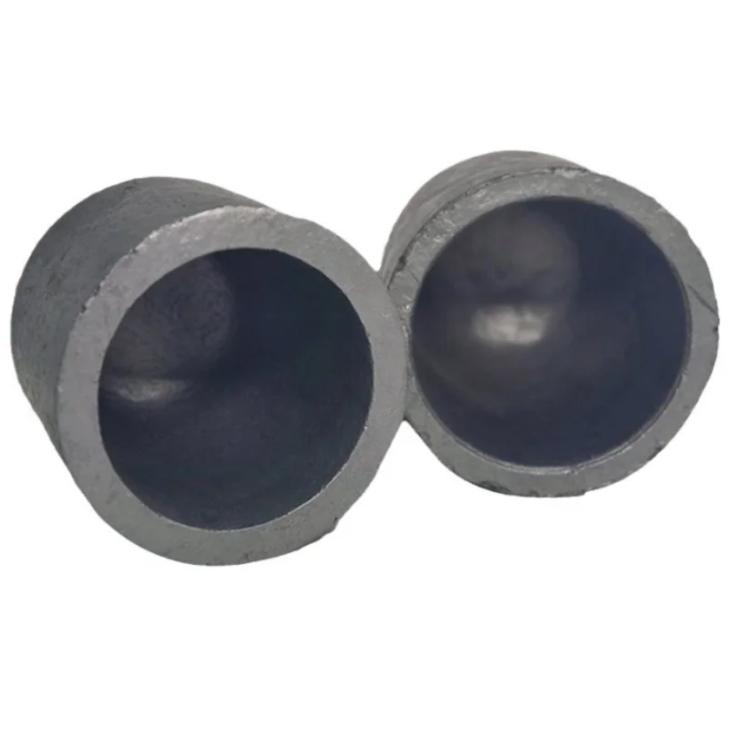 500kg Iron Aluminum Sic Carbide Industrial Graphene Silicon Crucible Metals Steel Cast Crucibles for Melting Gold