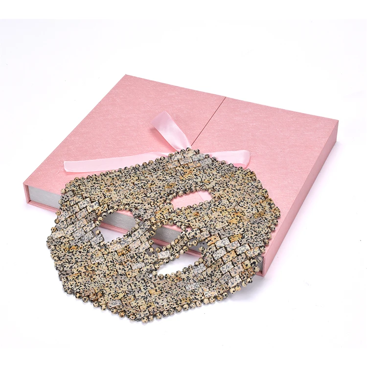 
Nature Face Mask Cooling Jade Sleep Facial Mask Jade Massager Cold Therapy For Anti Aging 