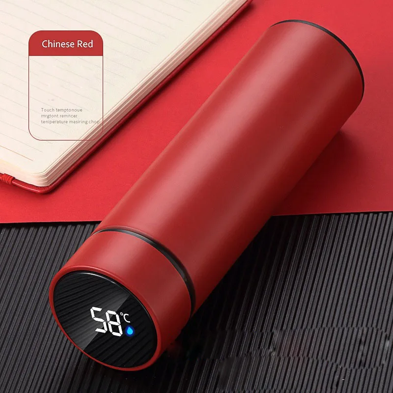 Wholesale LED Temperature Display Thermos Coffee Tea Flask Smart Water Bottle Stainless Steel Vacuum Flask