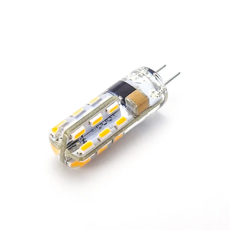 2W G4 LED Bulb AC220V Halogen Bulb Replacement Bi-Pin Base Light for Landscape Under Cabinet Lighting