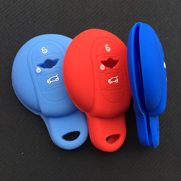 Silicone Car Key Cover Protector ACCESSORY  For F55 F56 2014 - 2015 ,S Roadster R55 R56 R57 R58 R59 Key Case For Mini Cooper