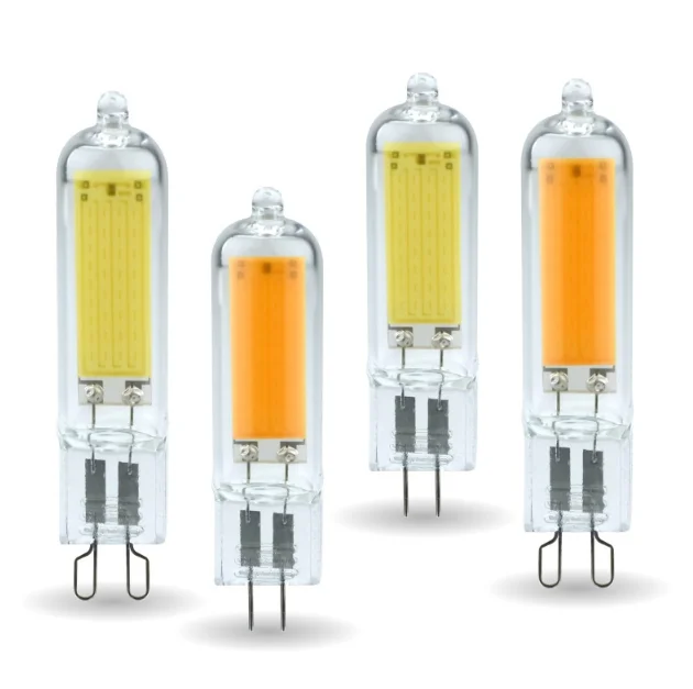 COB 110V 220V G4 G9 2W 4W 6W Led Light Bulb Halogen Equivalent Chandelier Lighting dimmable LED bulbs light for home