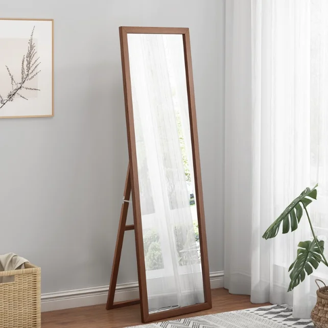 Aluminum extrusion beautiful dressing room floor mirror aluminum frame fast delivery