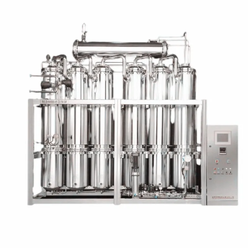 QIRUI  Multiple Plant Deionized Machine Energy Saving Wfi Water  Distilled Pure Water Machine