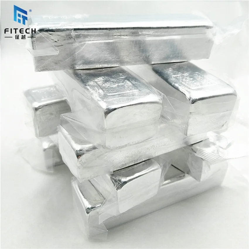 Manufacturer Indium Ingot 99.995% Purity 4n5 Indium Ingot ITO Film Use Factory Supply