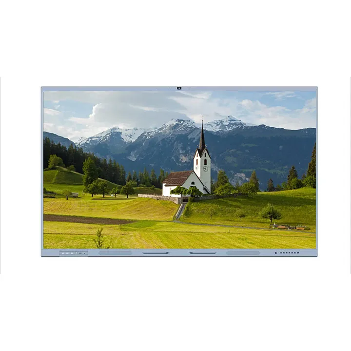 55 65 75 86 98 100 Inch School Smart Board With Built In Computer Multi Touch Digital LCD Interactive Whiteboard For Teaching