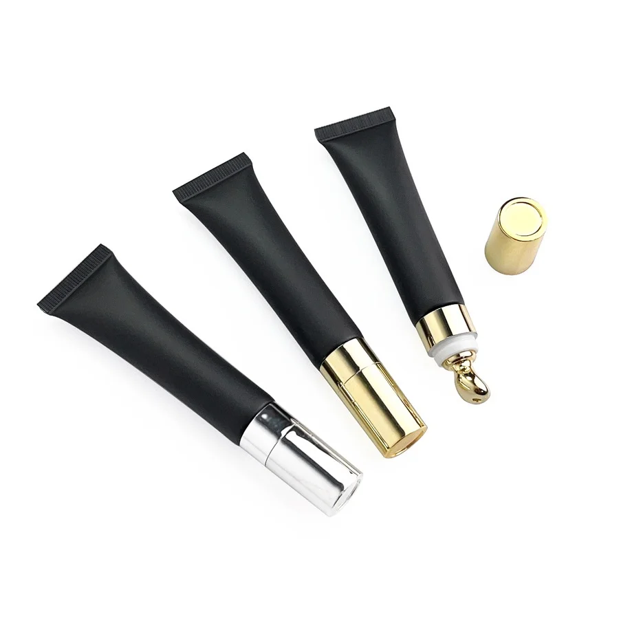 Makeup Skin Care Squeeze Tubes with Massage Head For Cosmetics Lipstick Blush Foundation Concealer 10ml 15ml 20ml Custom Logo