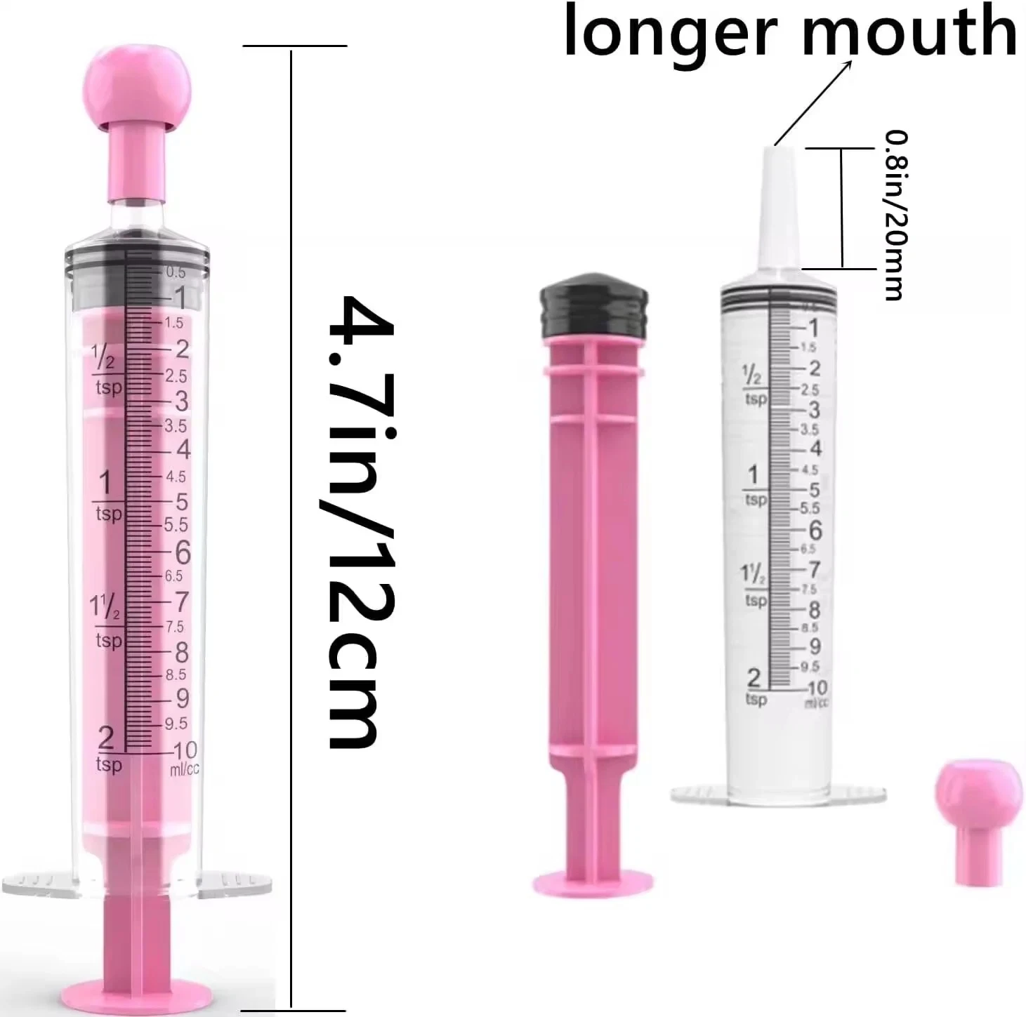 1ml/3ml/5ml/10ml/20ml/60ml Non-Toxic OEM/ODM China Sterile Oral Syringes