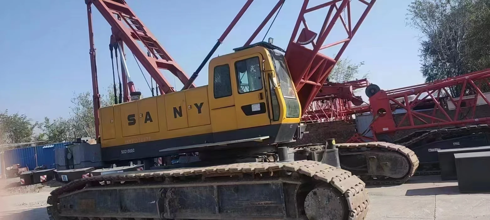 Large SY SANY 100 tons crane Sanhe Smart 100 tons used crawler crane