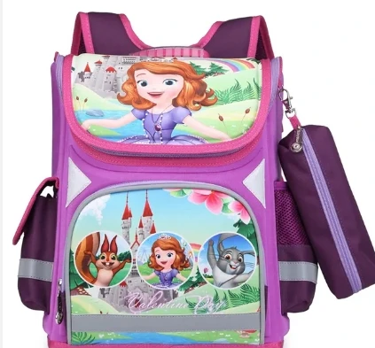 BESTWILL Custom Russia Cartoon Backpack Waterproof School Bag for Kids Popular Design for Students