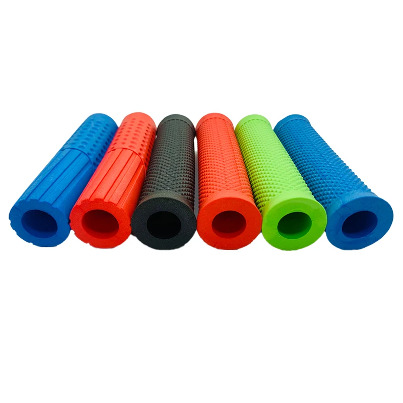 Anti-skid Shock-absorbing Soft Bike Bicycle Grips Cycling MTB 100% Silicone Handlebar Grips